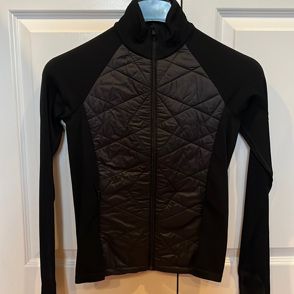 Athleta Black Flurry Force Insulated PrimaLoft Jacket